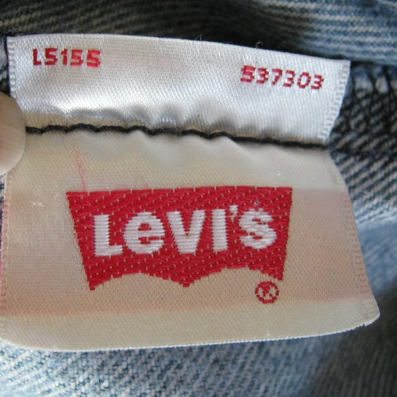 Vintage Levis Men's 501Jeans Button Fly Distressed 40W 38L (actual 39W 33.5L) - Picture 7 of 9
